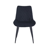 Adama Dining Chair - Black Velvet